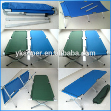 Outdoor leichtes Aluminium tragbares klappbares Campingbett